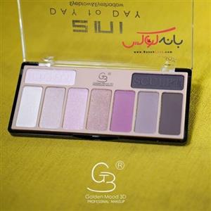 پالت سایه ابرو  و چشم 10 رنگ گلدن مود فرانسه در 5 رنگ بندی سالنی فاقد چربی و ضد ریزش عالی- بافتی نرم و سبک-حاوی فیلر