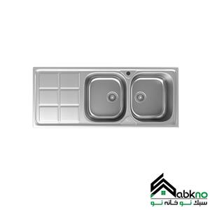 قیمت و خرید سینک استیل توکار کد S163 سیمر