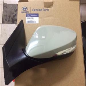 آینه بغل هیوندا اکسنت چپ به کد فنی 876201R130 (اصلی شرکتی)