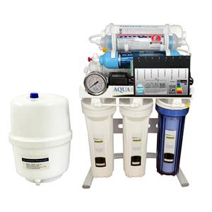 تصفیه آب هوشمند 9 مرحله ای نانو فیلتراسیون - اکسیژن ساز - قلیایی ساز - املاح معدنی - اسمز معکوس مدل RO-BRAIN-SN177