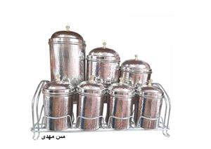 پاسماوری 7 تایی مسی  ابکاری کروم  زنجان
