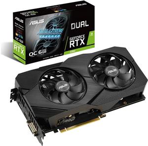 کارت گرافیک ASUS DUAL-RTX2060-O6G-EVO (آکبند)