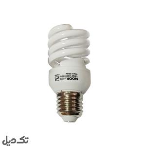 لامپ کم مصرف توان ۱۵ وات پایه E۲۷ نور سفید 