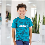 تیشرت تک برگ FENDI – کد 5158