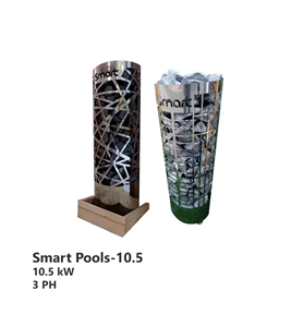 هیتر برقی سونا خشک Smart Pools 10.5 kW بدون کنترل پنل