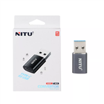 تبدیل NITU Type-C TO USB مدل NN25 – خاکستری