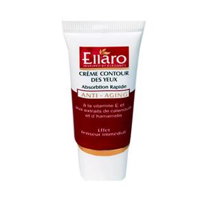 کرم دور چشم انتی ایج الارو با خاصیت لیفتینگ 20 میل Ellaro Anti aging Eye Contour Cream For Dry And Very ml 