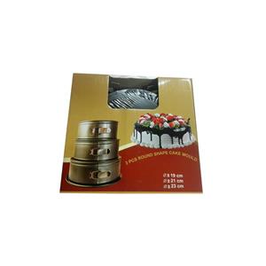 قالب کیک کمربندی BVP بسته 3 عددی