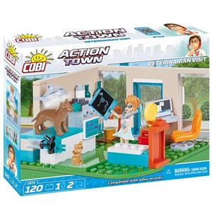 لگو کوبی مدل Action Town-veterinaian Visit