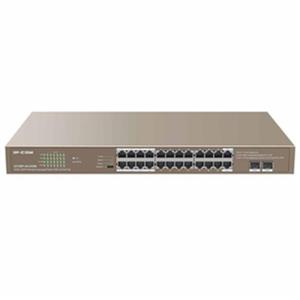 سوئیچ POE آی پی کام IP-Com G1126P رکمونت 24 پورت 10/100/1000Mbps