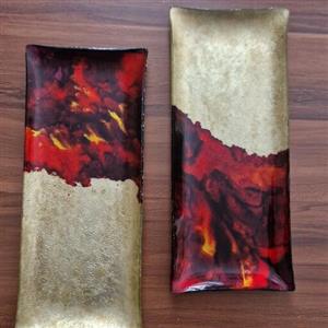 رولت خوری شیشه ای ویترای 