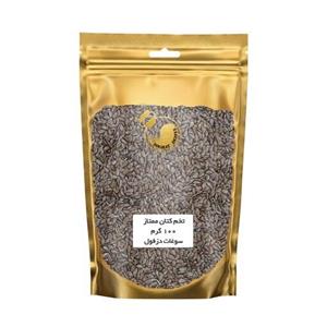 تخم کتان ممتاز (100 گرم) بذر کتان سوغات دزفول