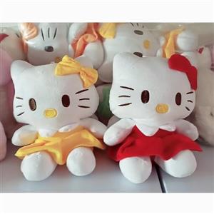 عروسک کیتی پولیشی بال دار پاپیونی 25سانتی متری