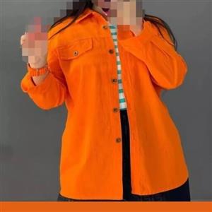شومیز مانتویی دوجیب
