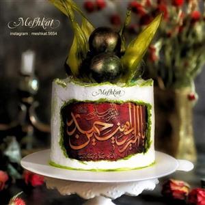کیک عید غدیر کیک مذهبی کیک خامه ای کیک فندانت کرج کیک کیک آنلاین سفارش کیک مذهبی