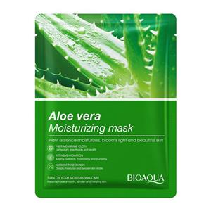 ماسک صورت ورقه ای بیوآکوا BioAoua مدل Aloe Vera(1)