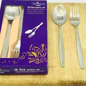 قاشق و چنگال استیل مارک یونیک