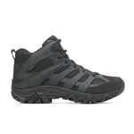 کفش مردانه مرل مدل Merrell Moab 3 Mid Tactical WP Black Leather J003911