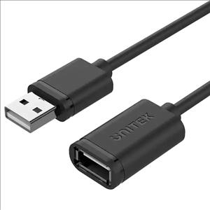 کابل افزایش طول 1.5 متری USB2.0 برند یونیتک مدل Y-C449GBK 