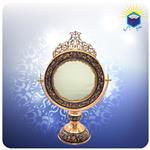 آینه گرد مس و الماس تراش ۲۵ سانت (کد ۵۰۲۴۸)