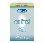 کاندوم سایز بزرگ و بسیار نازک 20 عددی دورکس  DUREX YOK OTESI XL