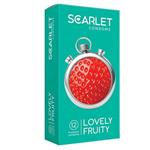 کاندوم  میوه ای اسکارلت SCARLET بسته 12 عددی