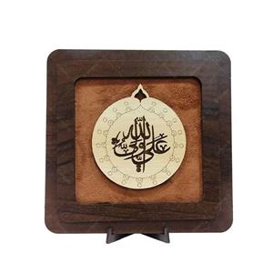 تندیس علی ولی الله طرح زمینه مخمل کد001