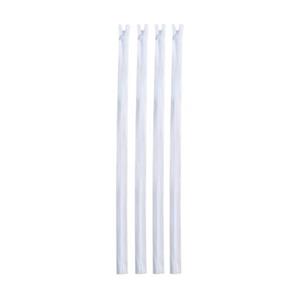 زیپ مخفی 50 سانتی متری اس اچ ام مدل Z.50-SHM-W.4PC بسته 4 عددی (رنگ سفید)