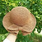 کلاه تابستانی رافیا،مدل،پاپیونی،در هر سایز بزرگ و کوچک ،در هر رنگ دلخواه