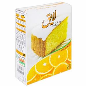 پودر کیک نیمه آماده با طعم پرتقال 6 عددی لایق