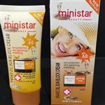 کرم ضدآفتاب مینی استار MiniStar روغن مار SPF60 شماره 02