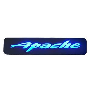 تابلو جلو موتور سیکلت چراغ دار  طرح آپاچی apache
