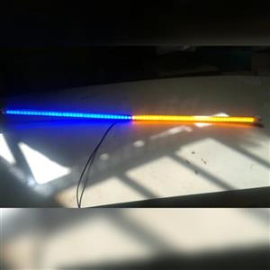 چراغ لایت بار چشمک زن فدرالی زرد  آبی 