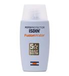 ضد آفتاب ایزیدین isdin مدل فیوژن واتر 5ستاره بی رنگ Fotoprotector ISDIN Fusion اصلی - الن گلرو