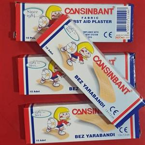 چسب زخم کانسین بنت CansinBant First Aid Plaster Fabric ترکیه 