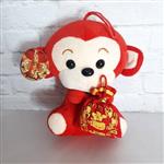 عروسک میمون نماد ثروت در چین باستان 28 سانتی بسیار با کیفیت