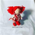 عروسک رایکا با موهای قرمز