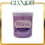 پودر دکلره بنفش اولیو حجم 500 گرم (olive bleaching powder)