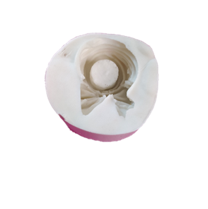 قالب سیلیکونی جاشمعی پاپیون دار