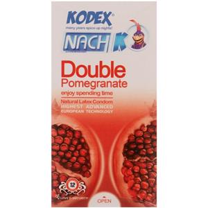 کاندوم کدکس مدل Double Pmegranate بسته 12 عددی