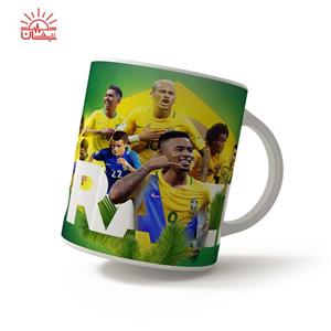 ماگ سفید برزیل