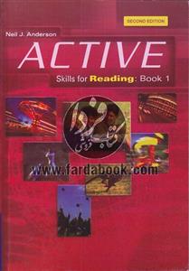 کتاب راهنمای جامع خواندن متون انگلیسی Active 1 اثر محمد کاکاوند Active - Skills For Reading: Book 1