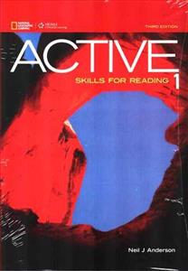 کتاب راهنمای جامع خواندن متون انگلیسی Active 1 اثر محمد کاکاوند Active - Skills For Reading: Book 1