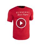 تیشرت مردانه یقه گردBurberry مدل 38198