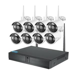 پکیج دوربین مدار بسته بیسیم ۸ کانال ۲ مگاپیکسل