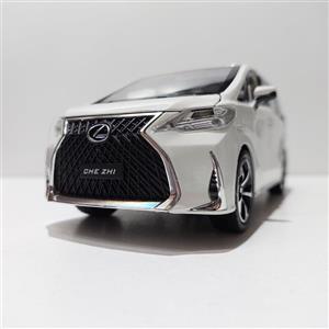 ماکت ماشین فلزی ون لکسوس عقب کش موزیکال با درب باز و بسته شو