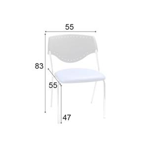 صندلی رستورانی ثابت راحتیران مدل C540P