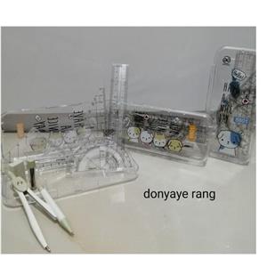 ست کامل پرگار و خط کش