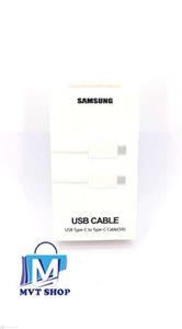 کابل دوسر تایپ سی اورجینال مدل سامسونگ(سفید)