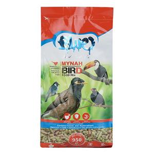 غذای روزانه مرغ مینا بلو